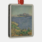 Paul Cezanne | der Golf von Marseille gesehen von Silbernes Ornament (Rechts)