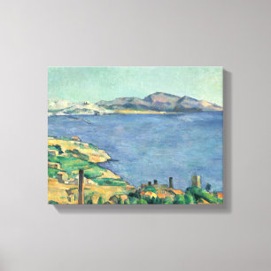 Paul Cezanne - Der Golf von Marseille Leinwanddruck