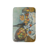 Paul Cezanne - Der Korb der Äpfel Badematte (Vorderseite Vertikal)