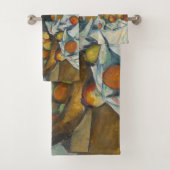 Paul Cezanne - Der Korb der Äpfel Badhandtuch Set (Insitu)