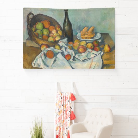 Paul Cezanne - Der Korb der Äpfel Banner (InSitu)
