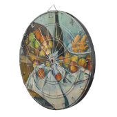 Paul Cezanne - Der Korb der Äpfel Dartscheibe (Vorderseite rechts)