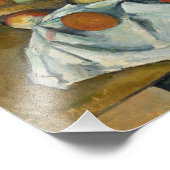 Paul Cezanne - Der Korb der Äpfel Fotodruck (Ecke)