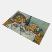 Paul Cezanne - Der Korb der Äpfel Fußmatte (Schrägansicht)