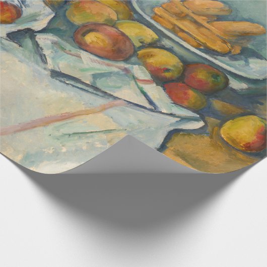 Paul Cezanne - Der Korb der Äpfel Geschenkpapier (Ecke)