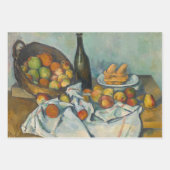 Paul Cezanne - Der Korb der Äpfel Geschenkpapier Set (Vorderseite 3)