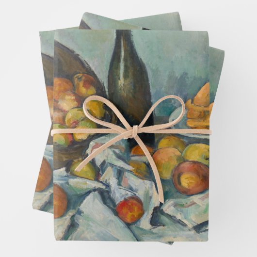 Paul Cezanne - Der Korb der Äpfel Geschenkpapier Set (Beispiel)