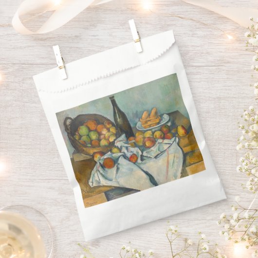 Paul Cezanne - Der Korb der Äpfel Geschenktütchen (Ausgeschnitten)