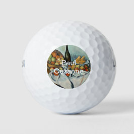 Paul Cézanne Der Korb der Äpfel Golfball