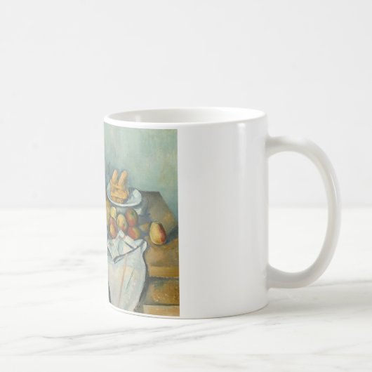 Paul Cezanne - Der Korb der Äpfel Kaffeetasse (Rechts)