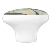 Paul Cezanne - Der Korb der Äpfel Keramikknauf (Seitenansicht)