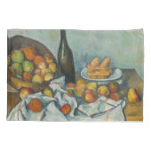 Paul Cezanne - Der Korb der Äpfel Kissenbezug (Rückseite)