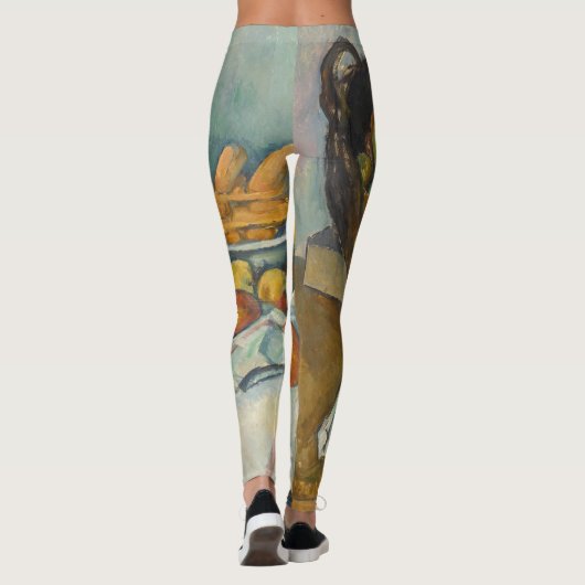 Paul Cezanne - Der Korb der Äpfel Leggings (Rückseite)
