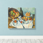 Paul Cezanne - Der Korb der Äpfel Leinwanddruck (Insitu (Holzboden))