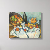 Paul Cezanne - Der Korb der Äpfel Leinwanddruck (Vorderseite)