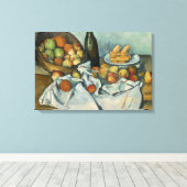 Paul Cezanne - Der Korb der Äpfel Leinwanddruck (Insitu (Holzboden))