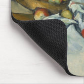 Paul Cezanne - Der Korb der Äpfel Mousepad (Ecke)