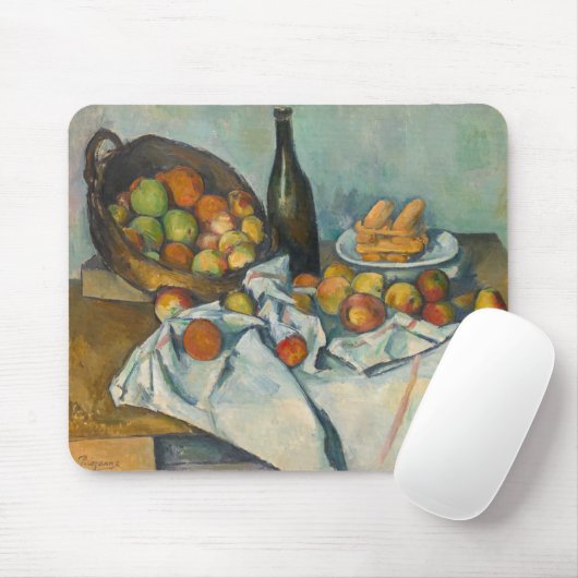 Paul Cezanne - Der Korb der Äpfel Mousepad (Mit Mouse)