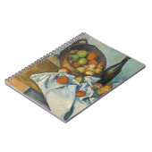 Paul Cezanne - Der Korb der Äpfel Notizblock (Linke Seite)