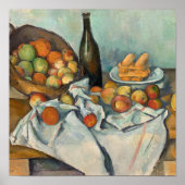 Paul Cezanne - Der Korb der Äpfel Poster (Vorne)