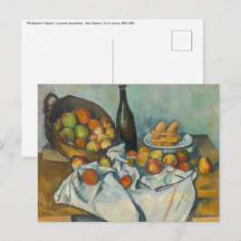Paul Cezanne - Der Korb der Äpfel Postkarte