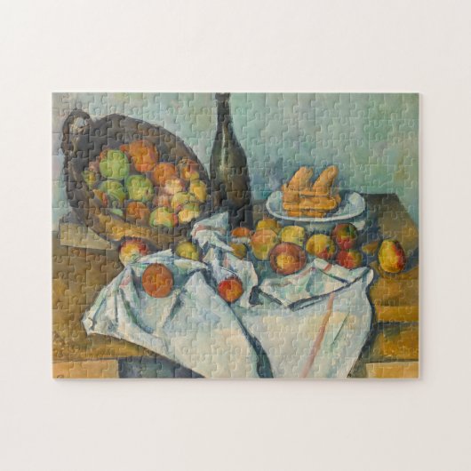 Paul Cezanne - Der Korb der Äpfel Puzzle (Horizontal)