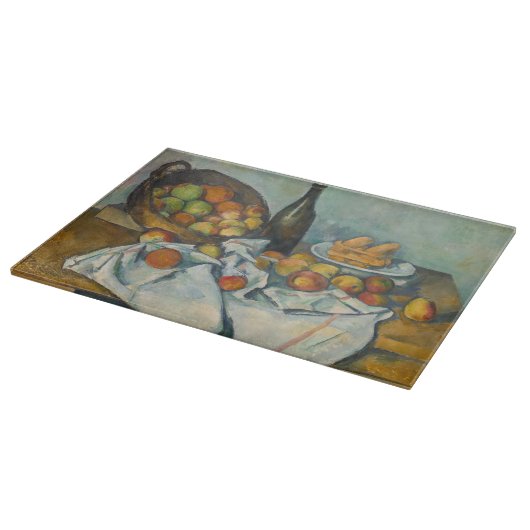 Paul Cezanne - Der Korb der Äpfel Schneidebrett (Ecke)