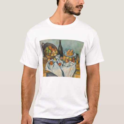 Paul Cezanne - Der Korb der Äpfel T-Shirt (Vorderseite)