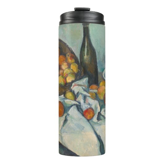 Paul Cezanne - Der Korb der Äpfel Thermosbecher (Vorderseite)