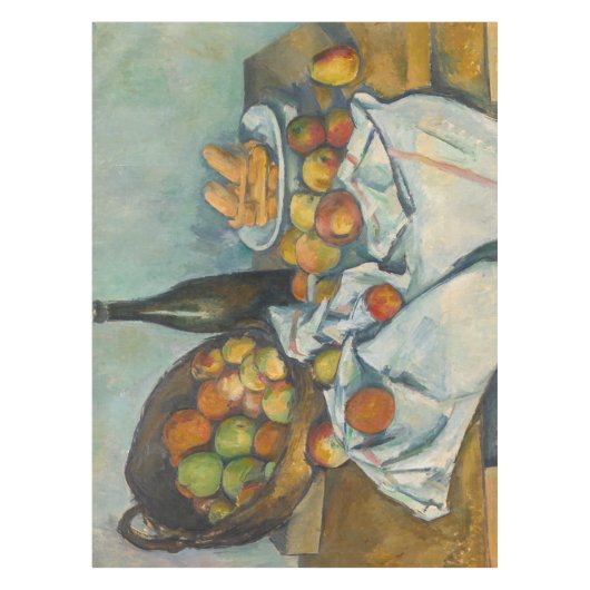 Paul Cezanne - Der Korb der Äpfel Tischdecke (Vorderseite)