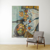 Paul Cezanne - Der Korb der Äpfel Wandteppich (Beispiel)