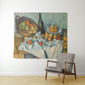 Paul Cezanne - Der Korb der Äpfel Wandteppich (Beispiel (Horizontal))