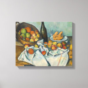 Paul Cezanne - Der Korb mit Äpfeln Leinwanddruck