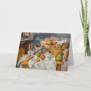 Paul Cezanne - Der Küchentisch Karte