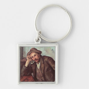 Paul Cezanne der Raucher, 1891-92 Schlüsselanhänger