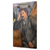 Paul Cezanne - Der Raucher Klemmbrett (Links)