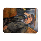 Paul Cezanne - Der Raucher Magnet (Horizontal)