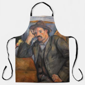Paul Cezanne - Der Raucher Schürze (Vorderseite)