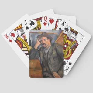 Paul Cezanne - Der Raucher Spielkarten