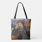 Paul Cezanne - Der Raucher Tasche (Rückseite)