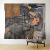 Paul Cezanne - Der Raucher Wandteppich (Beispiel (Horizontal))