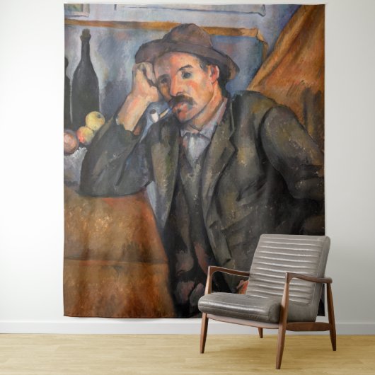 Paul Cezanne - Der Raucher Wandteppich (Beispiel)