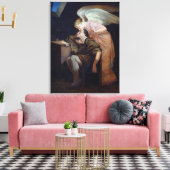 Paul Cezanne | Der Traum des Dichters Leinwanddruck (Insitu (Wohnzimmer))