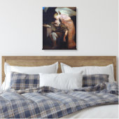 Paul Cezanne | Der Traum des Dichters Leinwanddruck (Insitu (Schlafzimmer))