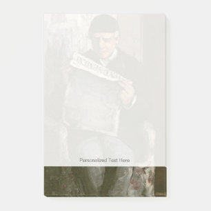 Paul Cezanne der Vater des Künstlers, "L'� v Post-it Klebezettel