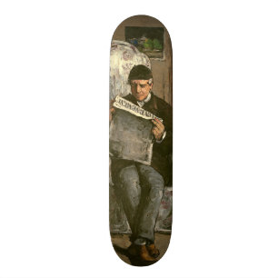 Paul Cezanne der Vater des Künstlers, "L'� v Skateboard