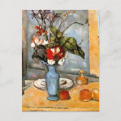 Paul Cézanne, die blaue Vase Still Life Postkarte (Vorderseite)