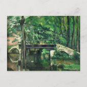 Paul Cezanne | Die Brücke in Maincy oder die Brück Postkarte (Vorderseite)