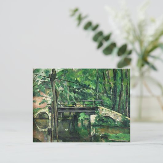 Paul Cezanne | Die Brücke in Maincy oder die Brück Postkarte (Stehend Vorderseite)
