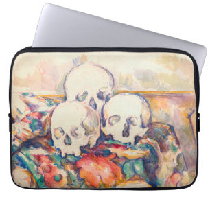 Paul Cezanne - Die drei Schädel Aquarell Laptopschutzhülle